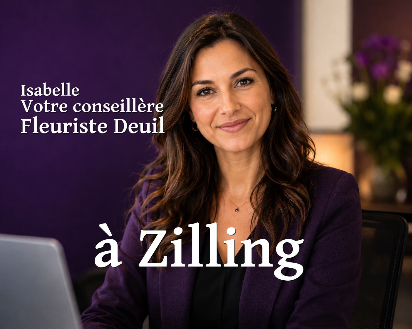 Isabelle, votre conseillère Fleuriste Deuil à Zilling