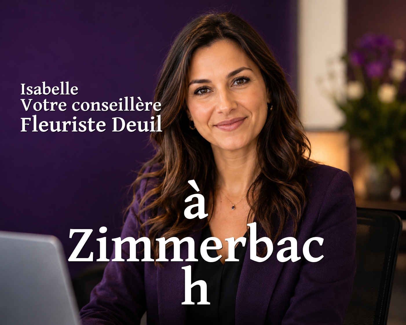 Isabelle, votre conseillère Fleuriste Deuil à Zimmerbach